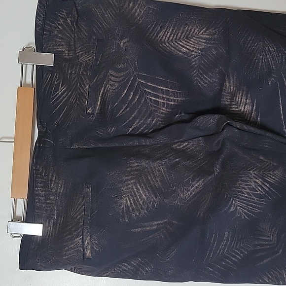 YAYA Palm Print Skinny Pants 10 - Picture 4 of 9